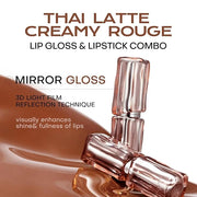 Mistine Thai Latte Lip Gloss Lipstick - Product Image