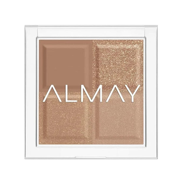 Almay Shadow Squad, 210 Unplugged, 1 count, eyeshadow palette, Gel,Powder - Product Image