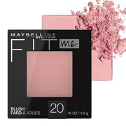 Maybelline Fit Me Powder Blush, Lightweight, Smooth, Blendable, Long-lasting All-Day Face Enhancing Makeup Color, Mauve, 1...