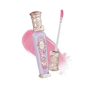 Flower Knows Violet Strawberry Rococo Glowy Lip Gloss,Moisturizing Shine Lip Oil,Hydrating Glitter Lip Plumper Makeup for ...