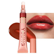 YOUNG VISION Hydrating Liquid Lipstick & Gloss Tint, Oil Infused, Cushion & Puff Applicators, Versatile Nude to Red Shades...