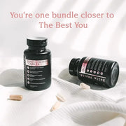 Bella Vérité. Probiotic/Prebiotic Complex for Women and Glowing Skin Collagen Boosting Complex Bundle, Vegan Skincare Set,...