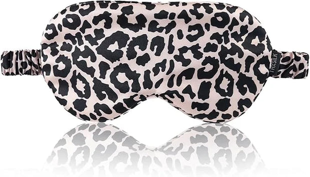 THXSILK Sleep Mask 100% 19 Momme Pure Mulberry Silk Super Smooth Cooling Decorative Sleep Eye Mask Blackout Eye Cover with...