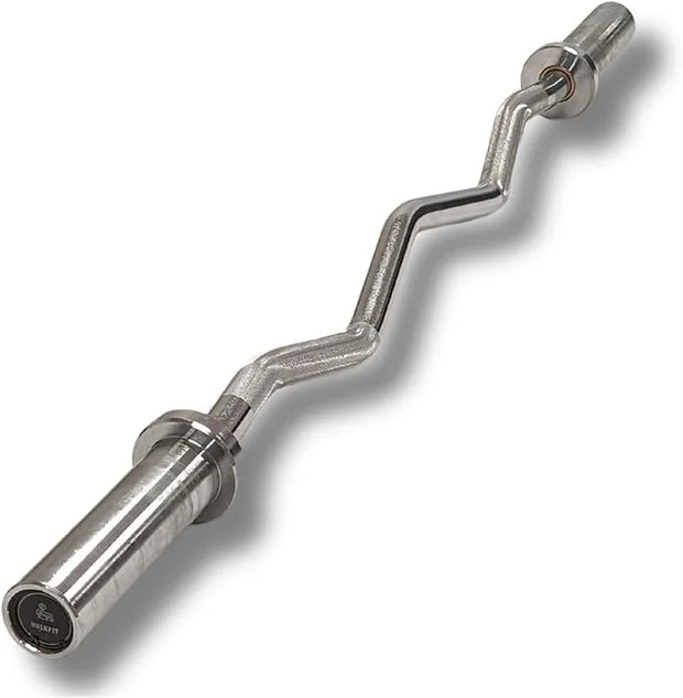HulkFit 48 Inch EZ Curl Bar Barbell 2 Inch - Product Image