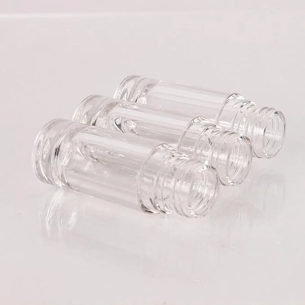 COSIDEA 14pcs Empty 6ml big doe foot wand Chunky lip gloss tubes for DIY lipgloss,Pink round lipgloss containers tubes wit...