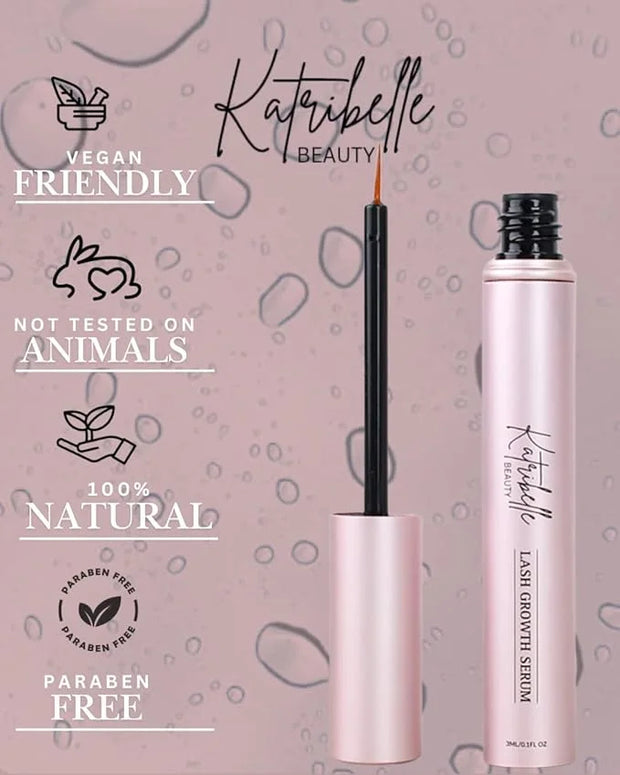 Eyelash Growth Serum: Eyelash Serum To Grow Lashes - Boost Growth Regrowth For Longer, Thicker, Fuller-Looking Lashes - 10...