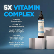 Soapbox Repairing Hair Treatment with Vitamin E, B5, Banana Extract, Flaxseed & Amino Acids - 5oz, Vegan, Paraben & Cruelt...