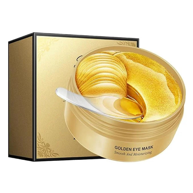 60 Pairs Lip Masks with Eye Mask, 24K Collagen Under Eye Patches for Dark Circles and Puffy Eyes, Reduce Lip Wrinkles, Ant...