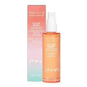 Pacifica Beauty Glow Baby Brightening Setting Mist, Broad Spectrum SPF 45, Makeup Setting Spray, UVA/UVB Protection, Blue ...