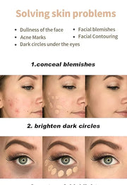12 Color Correcting Concealer Palette, Cream Color Corrector