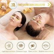 Under Eye Patches, 30 Pairs Gold Eye Mask, Eye Gel Pads With Collagen Treatment for Reducing Dark Circles, Lighten Wrinkle...