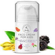 Gentle Face Cream Moisturizer for Kids and Preteens – Nourishing and Calming for All Skin Types – Natural Ingredients: Hya...