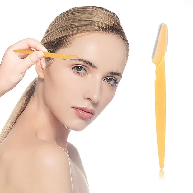 30 Pieces Eyebrow Razor Shaper Trimmer Shaver Facial Razor with Precision Cover for Women and Men - Product Image