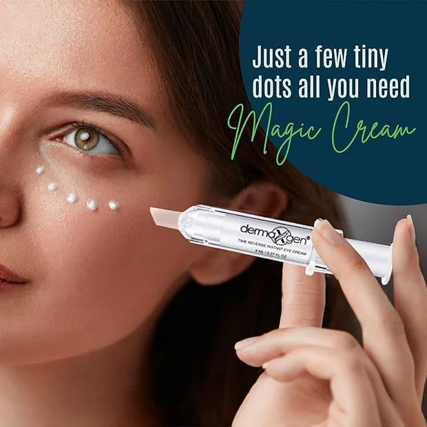 Puffy Eye Treatment Time Reverse Instant Anti-aging Eye Cream New Advanced Formula - Visibly Reduce Under-eye Bags, Wrinkl...