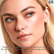 evpct 10 Colors Matte Nude Eye Shadow Palette Makeup for Older Women, Nude Brown Pink Cocoa Taupe Mauve Neutral Matte Crea...