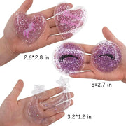 Gel Eye Ice Pack, Cooling Eye Pad, Cooling Eye Masks Hot ＆ Cold Treatment for Eye Strain, Eye Swelling, Eye Redness, Puffy...