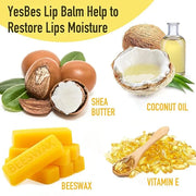 32 Pack Lip Balm, Natural Lip Flavors