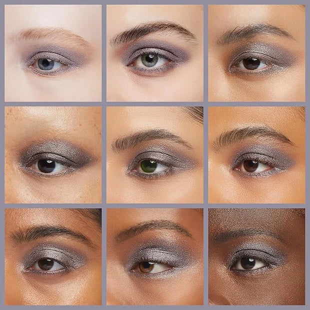 Sexy Smoke Dark Grey Iron Charcoal Matte Pressed Powder Single Vegan Eyeshadow; Talc, Paraben & Cruelty Free - Product Image