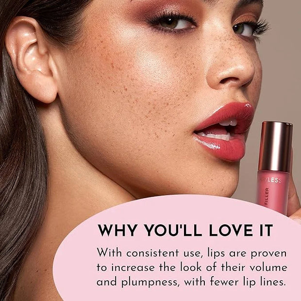 Forget the Filler Lip Plumping Line Smoothing Gloss - Sex Pot - Premium Volumizing Lip Gloss with Natural Ingredients Desi...