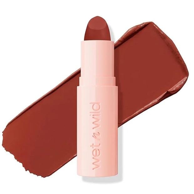 wet n wild Mega Last Rich Satin Lip Color, Rich Creamy Color with Satin Finish, Infused with Vitamin E & Moisturizing Arga...
