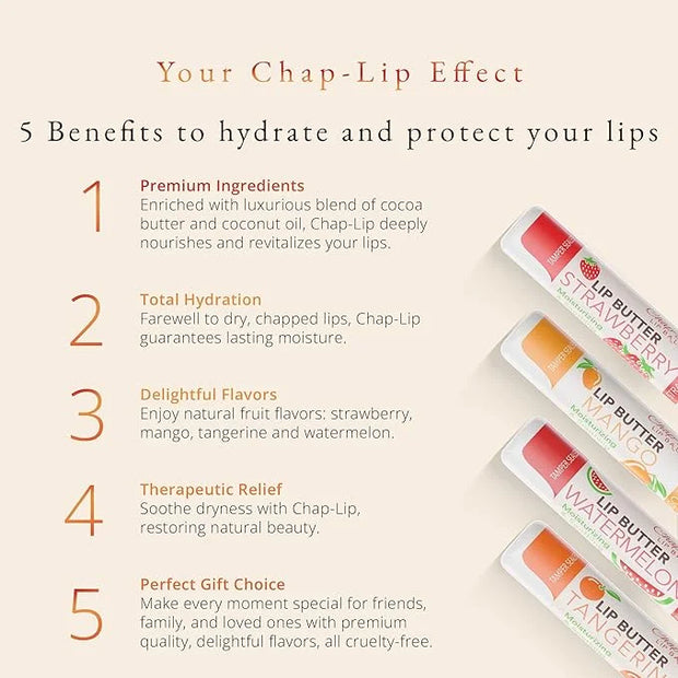 CHAP-LIP Original Lip Balm Hydrating Bulk Gift