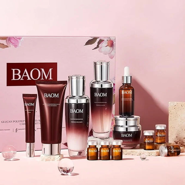 12 Pcs Moisturizing Facial Skin Care Set Skin Beauty Care Anti-Aging Skincare Kits With cleanser, toner, lotion, Essence, ...