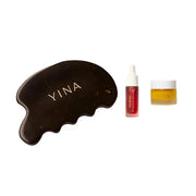 YINA - Gua Sha Discovery Set With Nourish Botanical Serum | Sustainable, Cruelty-Free, Clean Skincare - Product Image