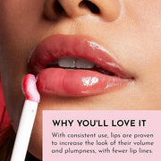 Forget the Filler Lip Plumping Line Smoothing Gloss - Cherry Vanilla - Premium Volumizing Lip Gloss with Natural Ingredien...