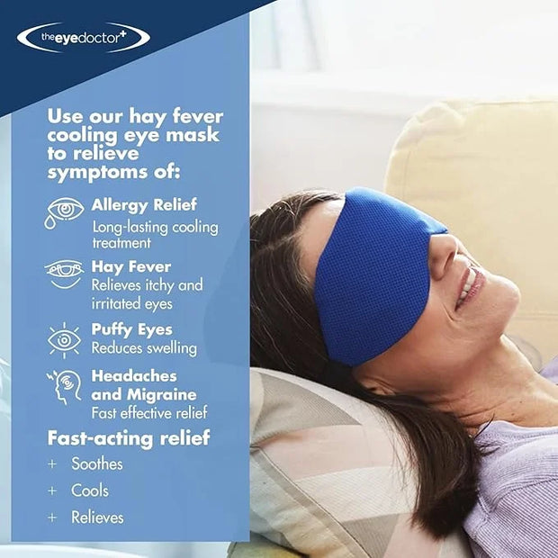 The Eye Doctor Allergy - Cold Eye Compress for Allergy & Hayfever Symptoms, Inflammation, Puffy Eyes, Headaches and Migrai...
