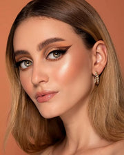 Sigma Beauty Ambiance Eyeshadow Palette | Luminous, Neutral and Gold Shades | Summer Vibes, Mirror Included - Product Image