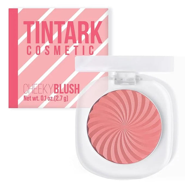 Cheeky Blush Compact for Face Cheeks, Talc Free Blusher Palette, Matte Powder Makeup, Natural Healthy, Mauve Pink Magenta ...