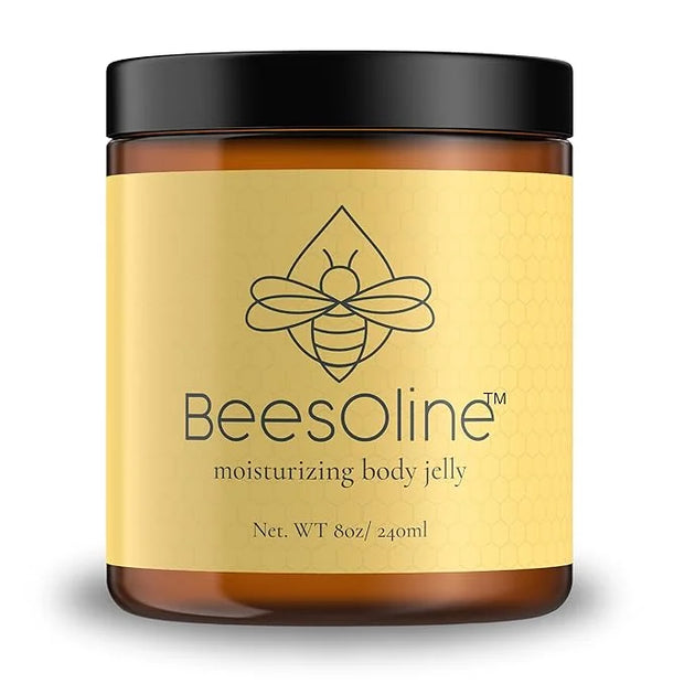 BeesOline Multi-Purpose Natural & Organic Moisturizer-PETROLEUM FREE, Soothes dry cracked itchy skin, protectant beeswax, ...