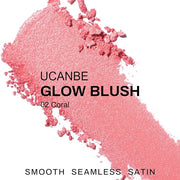 UCANBE Baked Blush for Cheek, Glow Blushing Palette - Seamless Silky Blendable Powder Blush Makeup Palette, Delivering Lon...