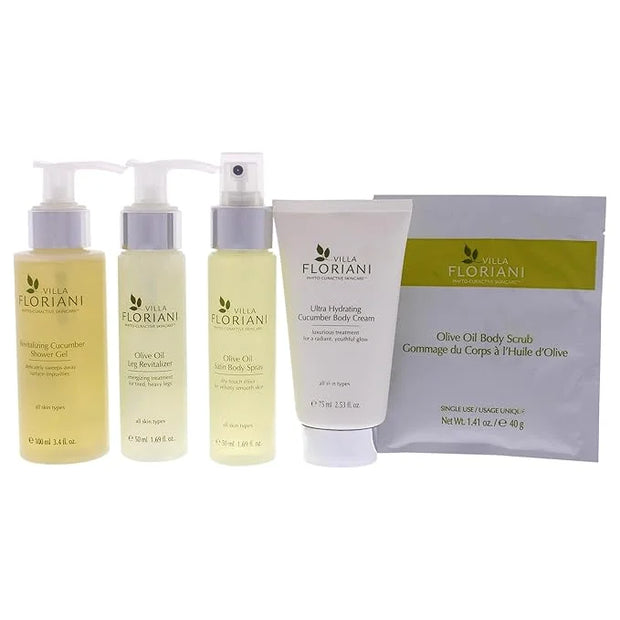 Villa Floriani Ultra-Hydrating Body Travel Kit Unisex 5 Pc - Product Image