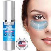 Instant Eye Cream for Dark Circles and Puffiness, Eye Bags & Anti Wrinkle Eye Cream - Plant-Based Serum with Fast-Acting I...