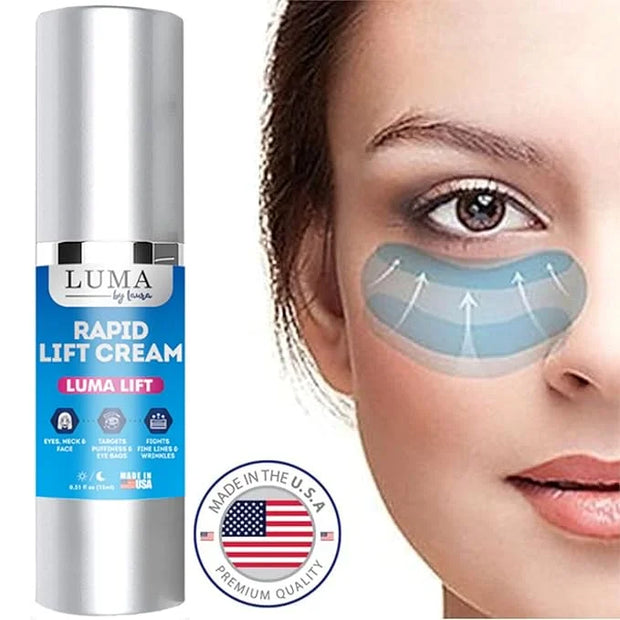 Instant Eye Cream for Dark Circles and Puffiness, Eye Bags & Anti Wrinkle Eye Cream - Plant-Based Serum with Fast-Acting I...