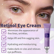Collagen Eye Cream Anti Aging - Under Eye Cream for Dark Circles - Retinol Eye cream - Firming Eye Serum - for Puffiness a...