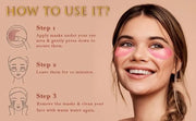 Under Eye Patches - 5 in 1 Under Eye Mask Hyaluronic Acid & Collagen,Under Eye Face Mask,Dark Circles and Puffy Eyes, Unde...