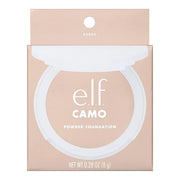 e.l.f. Camo Powder Foundation, Lightweight, Primer-Infused Buildable & Long-Lasting Medium-to-Full Coverage Foundation, Fa...