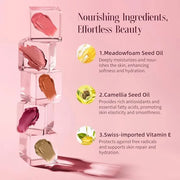Multi-Use Makeup Cream Blush Stick, Unidollss 3-in-1 Buildable Powder Blush Stick for Cheek, Eye, and Lip, Hydrating formu...