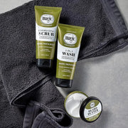 Softsheen-Carson Magic Shaving Beard Grooming Kit for Men with Cedarwood Oil, Includes Beard Butter, Scrub and Cleanser, G...