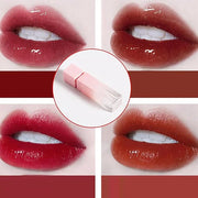 FZBNSRKO 6Pcs Gradient Pink Lip Gloss Tube Vial Empty Refillable Lipstick,Lip Gloss DIY Makeup Lipstick Tube Feminine Prod...