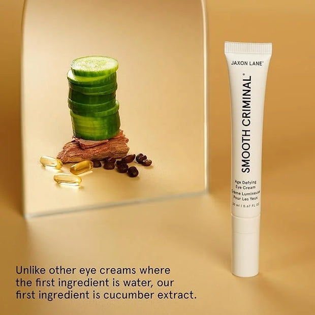 Under Eye Cream for Dark Circles and Puffiness | SMOOTH CRIMINAL Age Defying Niacinamide and Caffeine Eye Cream for Puffy ...